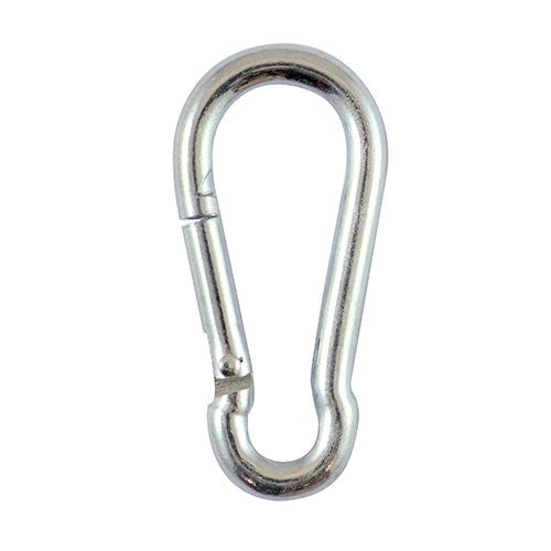 5 x TIMCO Carbine Hooks Silver - 5mm