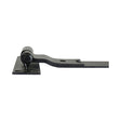 Pair of - TIMCO Cranked Band & Hook On Plates Hinges Black - 900mm