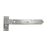 Pair of - TIMCO Cranked Band & Hook On Plates Hinges Hot Dipped Galvanised - 250mm