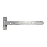 Pair of - TIMCO Cranked Band & Hook On Plates Hinges Hot Dipped Galvanised - 400mm