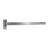 Pair of - TIMCO Cranked Band & Hook On Plates Hinges Hot Dipped Galvanised - 600mm