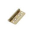 Pair of - TIMCO Flush Hinges (105) Steel Electro Brass - 50 x 38.5