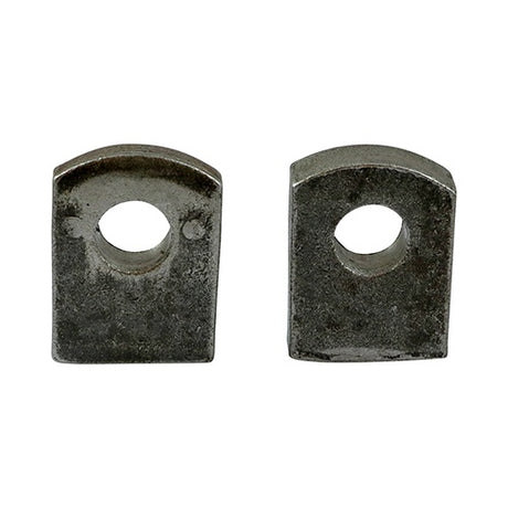 Pair of - TIMCO Gate Hinge Eyes to Weld Self Coloured - 19mm