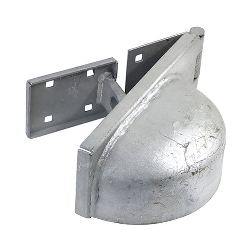 TIMCO Heavy Duty Padlock Protection Bar Left Hot Dipped Galvanised - 7.5"