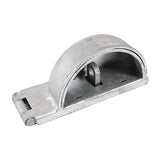 TIMCO Heavy Duty Padlock Protection Bar Left Hot Dipped Galvanised - 7.5"