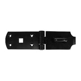 TIMCO Heavy Duty Hasp & Staple Secure Bolt On Black - 8"