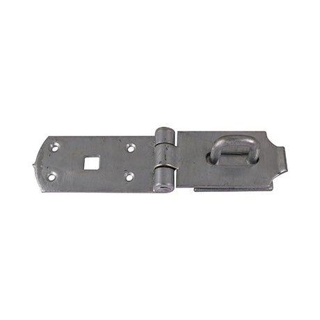 TIMCO Heavy Duty Hasp & Staple Secure Bolt On Hot Dipped Galvanised - 10"