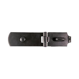 TIMCO Heavy Duty Swivel Pattern Hasp & Staple Bolt On Black - 8"
