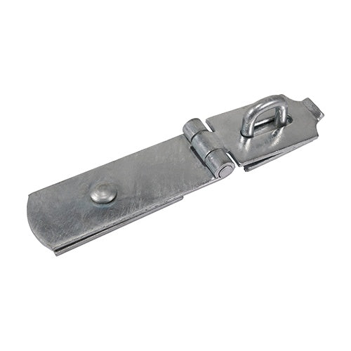 TIMCO Heavy Duty Swivel Pattern Hasp & Staple Bolt On Hot Dipped Galvanised - 8"