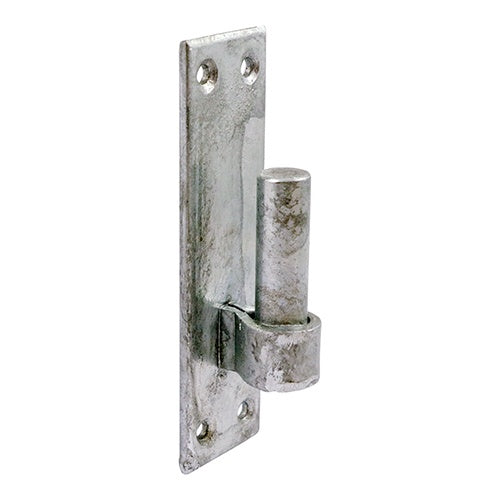 Pair of - TIMCO Hook on Rectangular Plates Hinges Hot Dipped Galvanised - 16mm