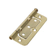 Pair of - TIMCO Hurlinge Hinges Loose Pin (104Z) Steel Electro Brass - 100 x 66