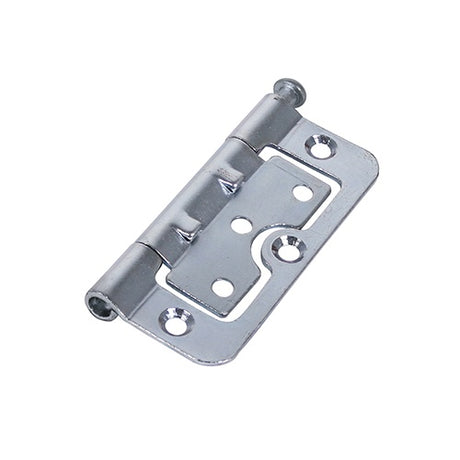 Pair of - TIMCO Hurlinge Hinges Loose Pin (104Z) Steel Silver - 75 x 52