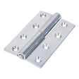 Pair of - TIMCO Lift Off Hinges (457) Right Hand Steel Silver - 101 x 63