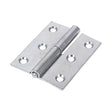 Pair of - TIMCO Lift Off Hinges (457) Right Hand Steel Silver - 75 x 62