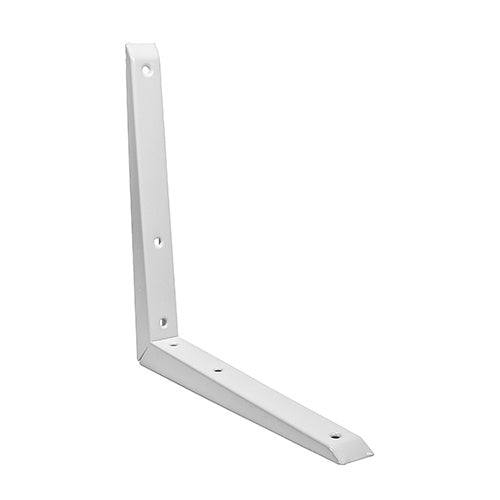 TIMCO Mitred Shelf Bracket White - 200 x 200mm