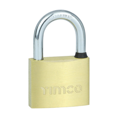 TIMCO Brass Padlock - 50mm