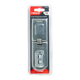 TIMCO Hasp and Staple Single Hinged Silver - 160mm