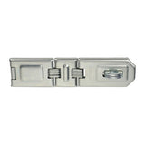 TIMCO Hasp and Staple Double Hinged Silver - 200mm