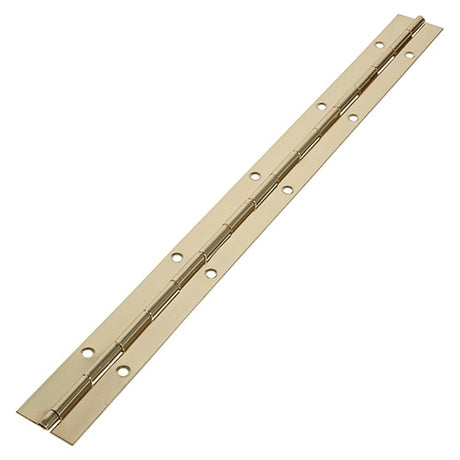 TIMCO Piano Hinges Steel Electro Brass - 1800 x 25