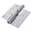 Pair of - TIMCO Rising Butt Hinges Right Hand Steel Silver - 100 x 86