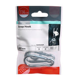 3 x TIMCO Snap Hooks - Steel - 60mm