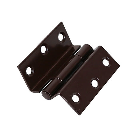 Pair of - TIMCO Stormproof Hinges (1951) Steel Brown - 63 x 58