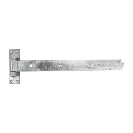 Pair of - TIMCO Straight Band & Hook On Plates Hinges Hot Dipped Galvanised - 450mm