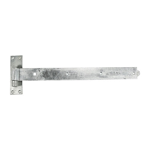 Pair of - TIMCO Straight Band & Hook On Plates Hinges Hot Dipped Galvanised - 500mm