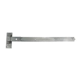 Pair of - TIMCO Straight Band & Hook On Plates Hinges Hot Dipped Galvanised - 750mm