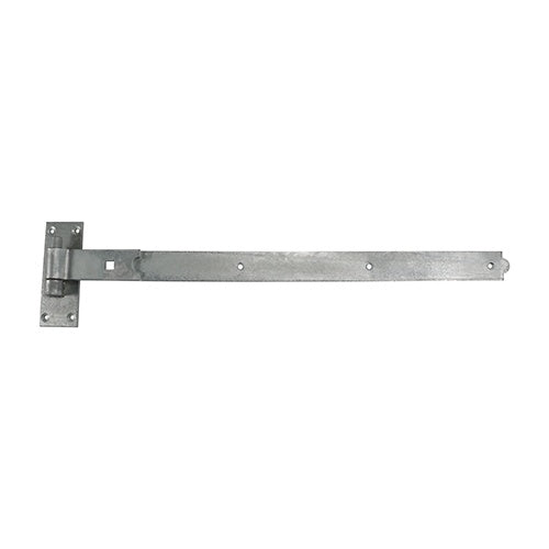 Pair of - TIMCO Straight Band & Hook On Plates Hinges Hot Dipped Galvanised - 900mm