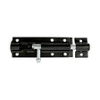 TIMCO Straight Tower Bolt Black - 10"