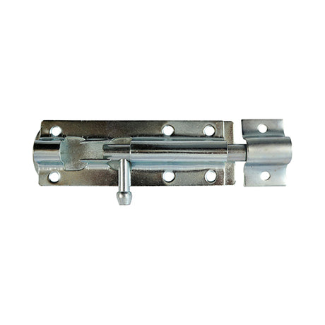 TIMCO Straight Tower Bolt Silver - 4"