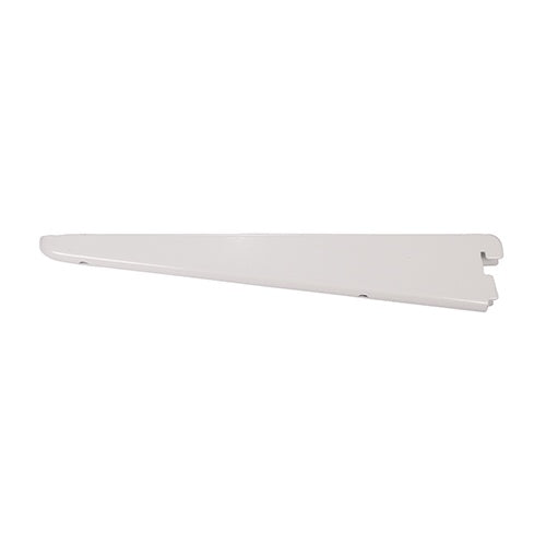 TIMCO Twin Slot Shelf Bracket White - 270mm