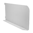 TIMCO Twin Slot Shelf End White - 300mm