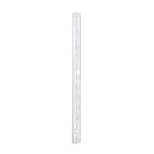 10 x TIMCO Twin Slot Upright White - 1000mm