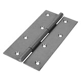 Pair of - TIMCO Uncranked Butt Hinges (5050) Steel Self Colour - 150 x 75