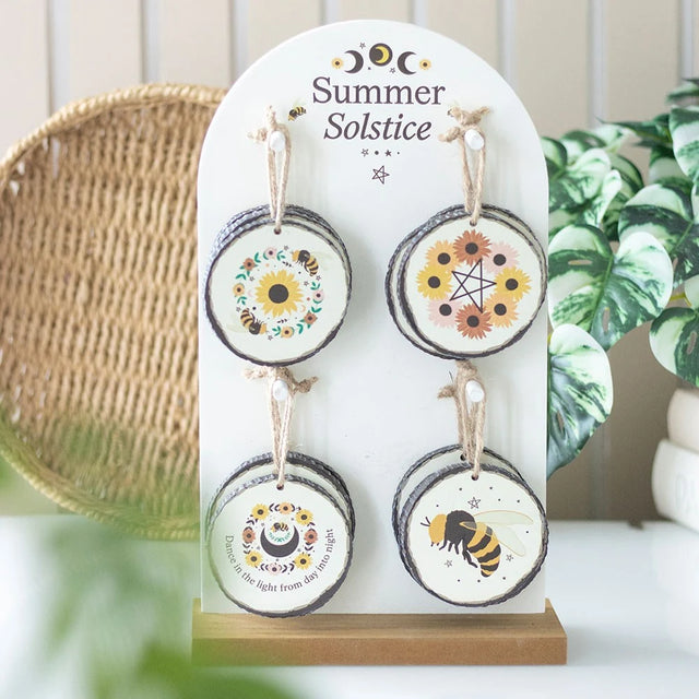 Set of 16 Summer Solstice Decorations on Display