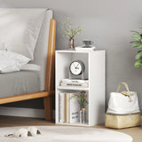 Set of 4 Cube Storage Organizers for Small Space-White