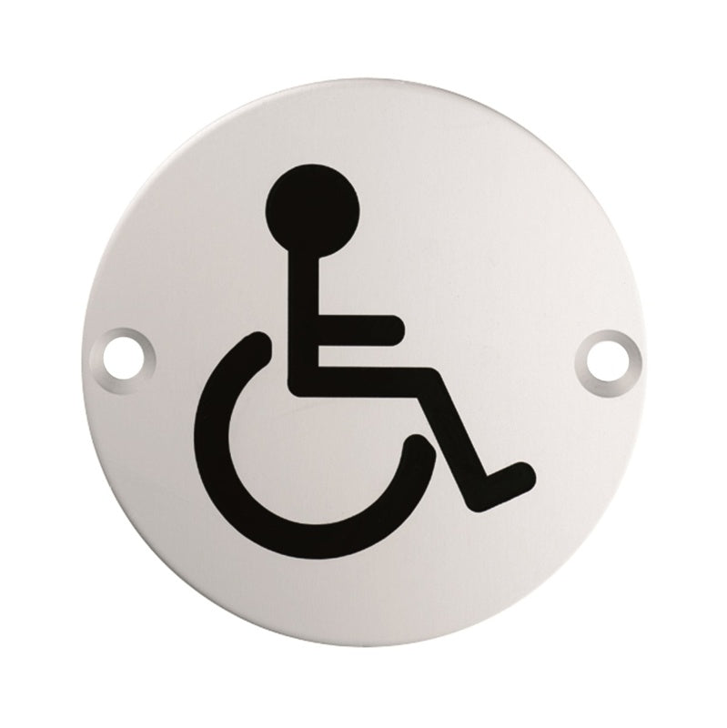 76 X 1.5MM SIGN - ACCESSIBLE - FACE FIX_x005F
 - BRIGHT STAINLESS STEEL - EACH