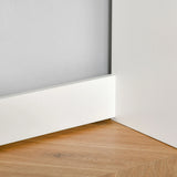 HOMCOM 80cm Compact Computer Desk with Keyboard Tray, Home Office Desk with Drawer for Bedroom Study, White