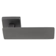 SPRING LEVER ON CONCEALED FIX SQUARE ROSE ANT (ANTHRACITE) - ANTHRACITE - PAIR