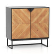 Sideboard Buffet Cabinet with Storage and shelf for Living Room-Black