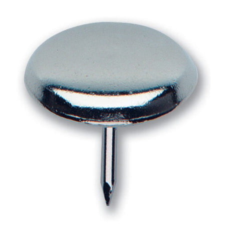 Nickel Single Pin Glides - 19mm - Pack 50