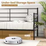 Single Size Daybed with Arms and Back