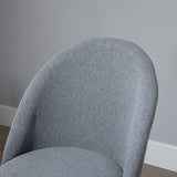 Vinsetto Ergonomic Drafting chair Adjustable Height w/ 5 Wheels Padded Seat Footrest 360 Swivel Freely Comfortable Versatile Use For Home Office - Grey