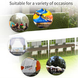 Outsunny Garden Gazebo 9 x 3 Marquee Party Wedding Tent Canopy, White