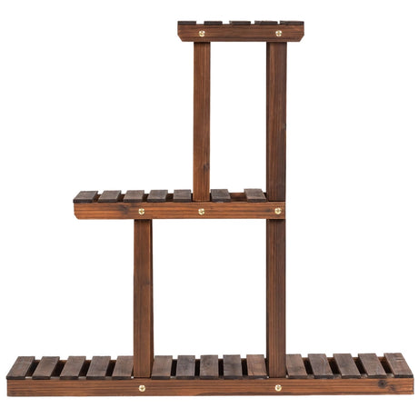 Wood Plant Stand 3-Tier Plant Pot Holder
