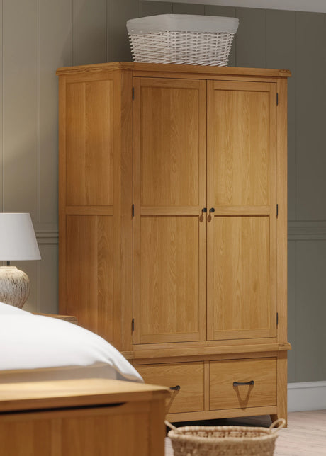 Triple Wardrobe With 3 Drawers