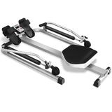 Exercise Adjustable Double Hydraulic Resistance Rowing Machine