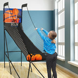 Portable Arcade Basketball Game with Electronic Scorer for Indoor Party